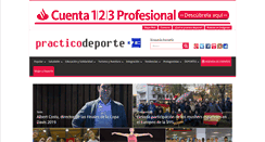 Desktop Screenshot of practicodeporte.com